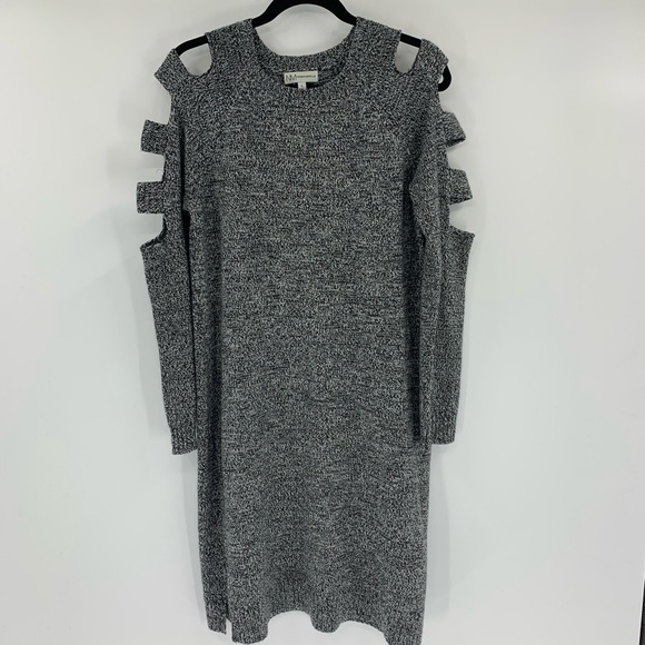 Neiman Marcus Dresses & Skirts - Neiman Marcus Gray Sweater Dress Large
